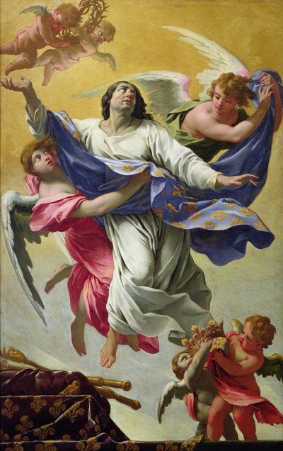 Apotheose des Heiligen Ludwig, 1639-42 von Simon Vouet